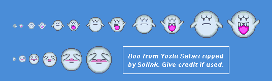 Yoshi's Safari - Boo