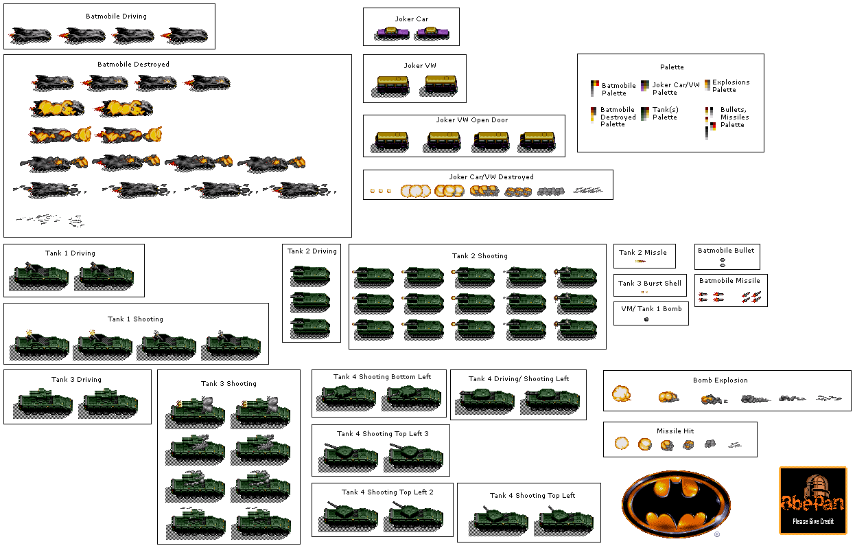 Batman: The Video Game - Cars