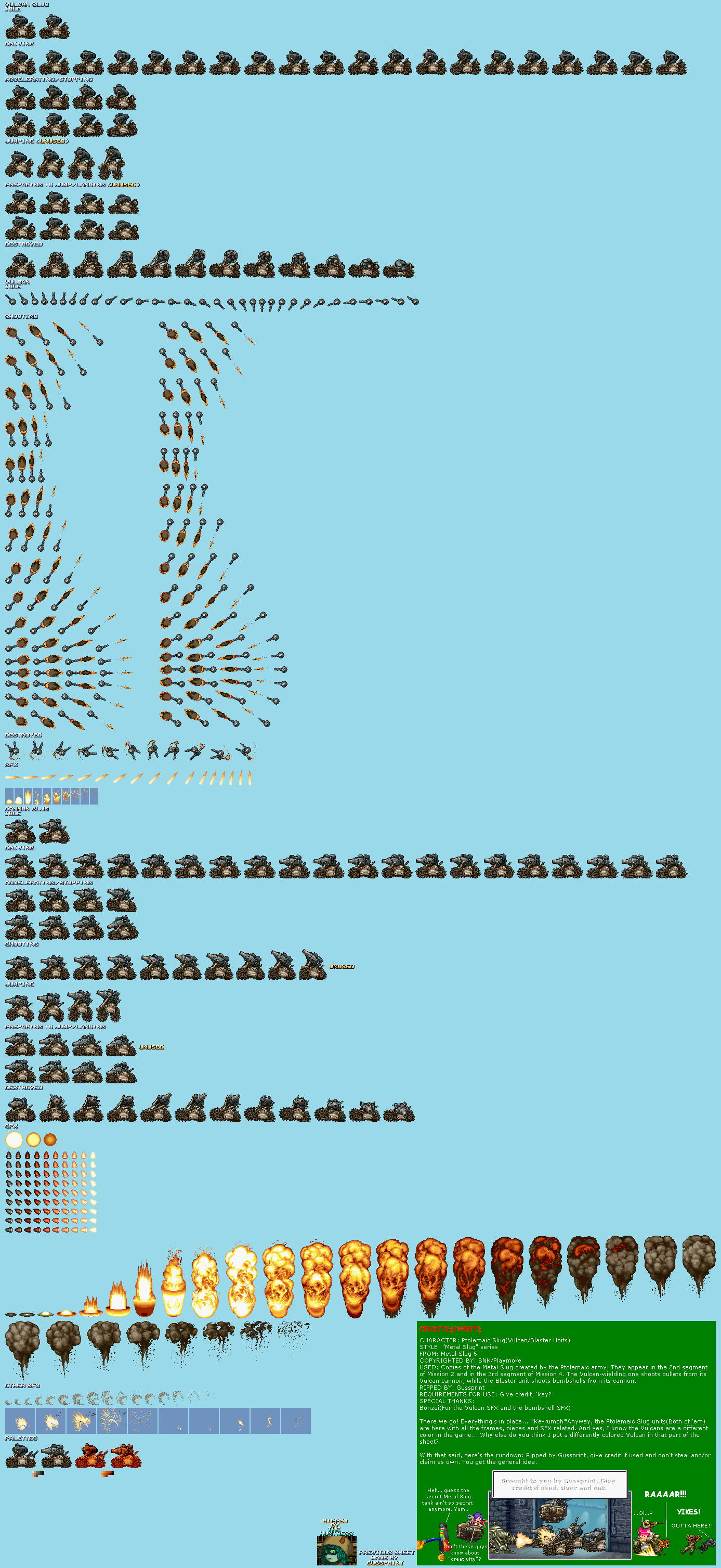 Metal Slug 5 - Ptolemaic Slug