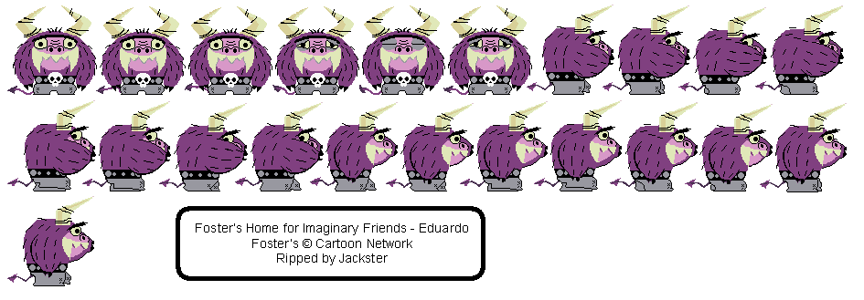 Foster's Home for Imaginary Friends - Eduardo.