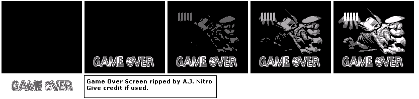 Donkey Kong Land 2 - Game Over