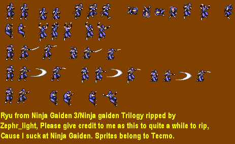Ninja Gaiden Trilogy - Ryu (Ninja Gaiden 3)