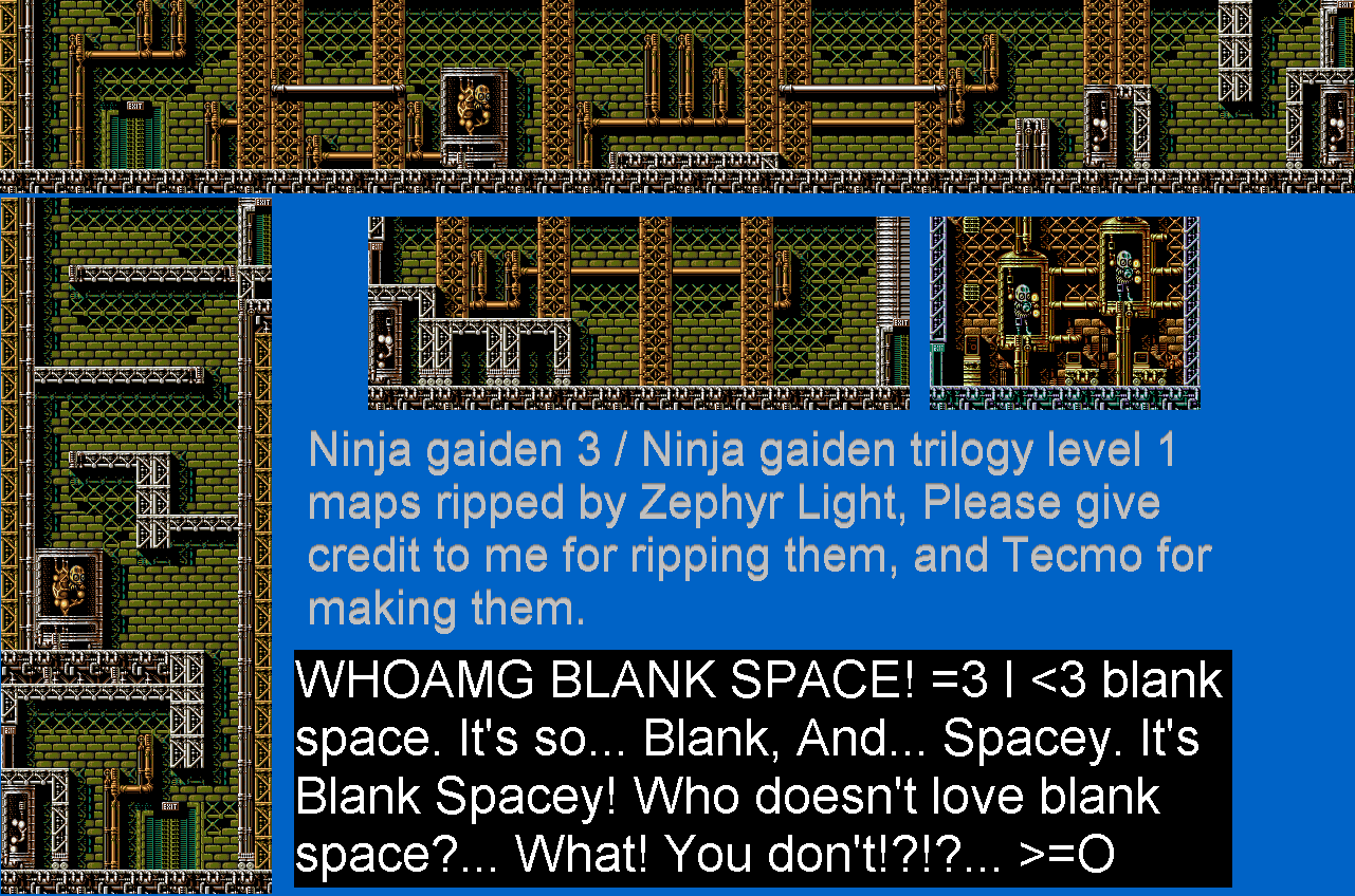 Ninja Gaiden Trilogy - Level 1