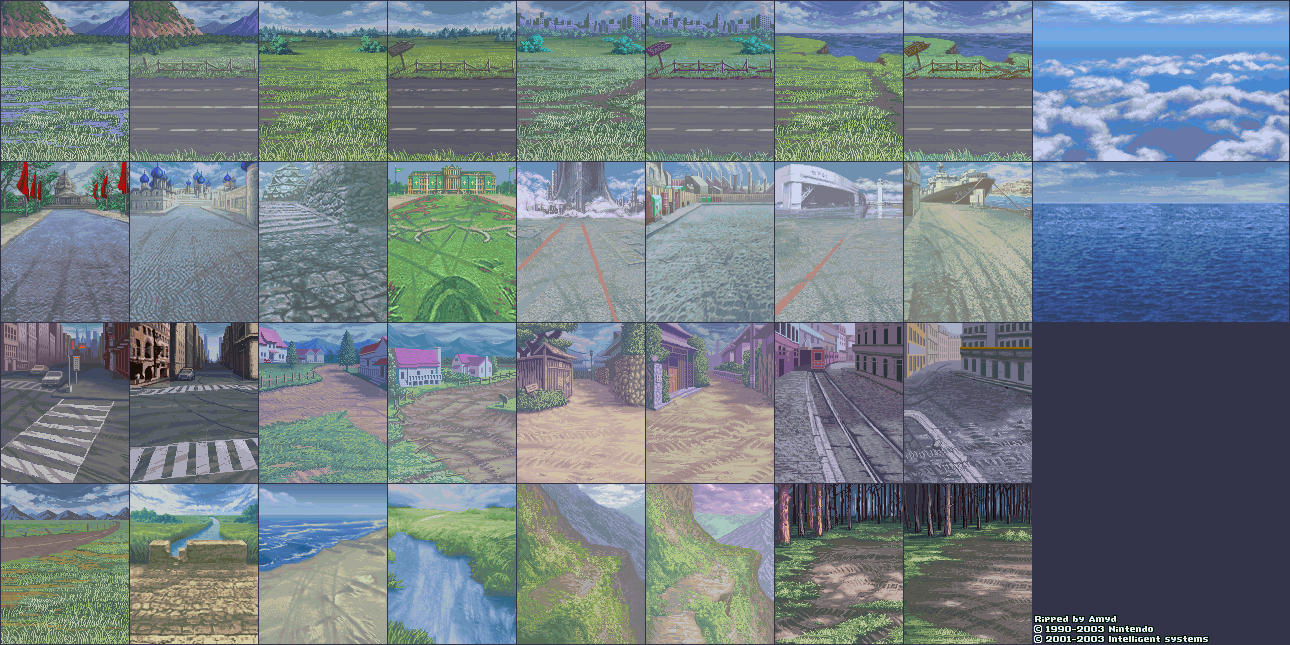 Inbattle Backgrounds (Rain)