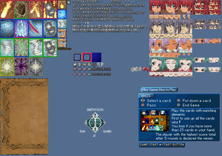 Tales of Eternia / Tales of Destiny II - Mini Game: WHIS
