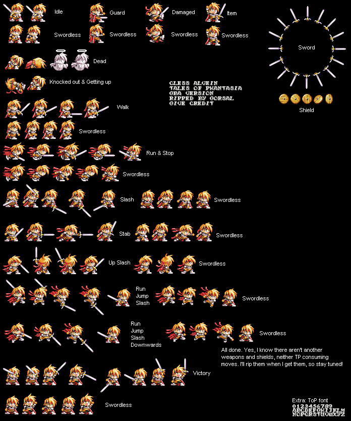 Tales of Phantasia - Cress Albane