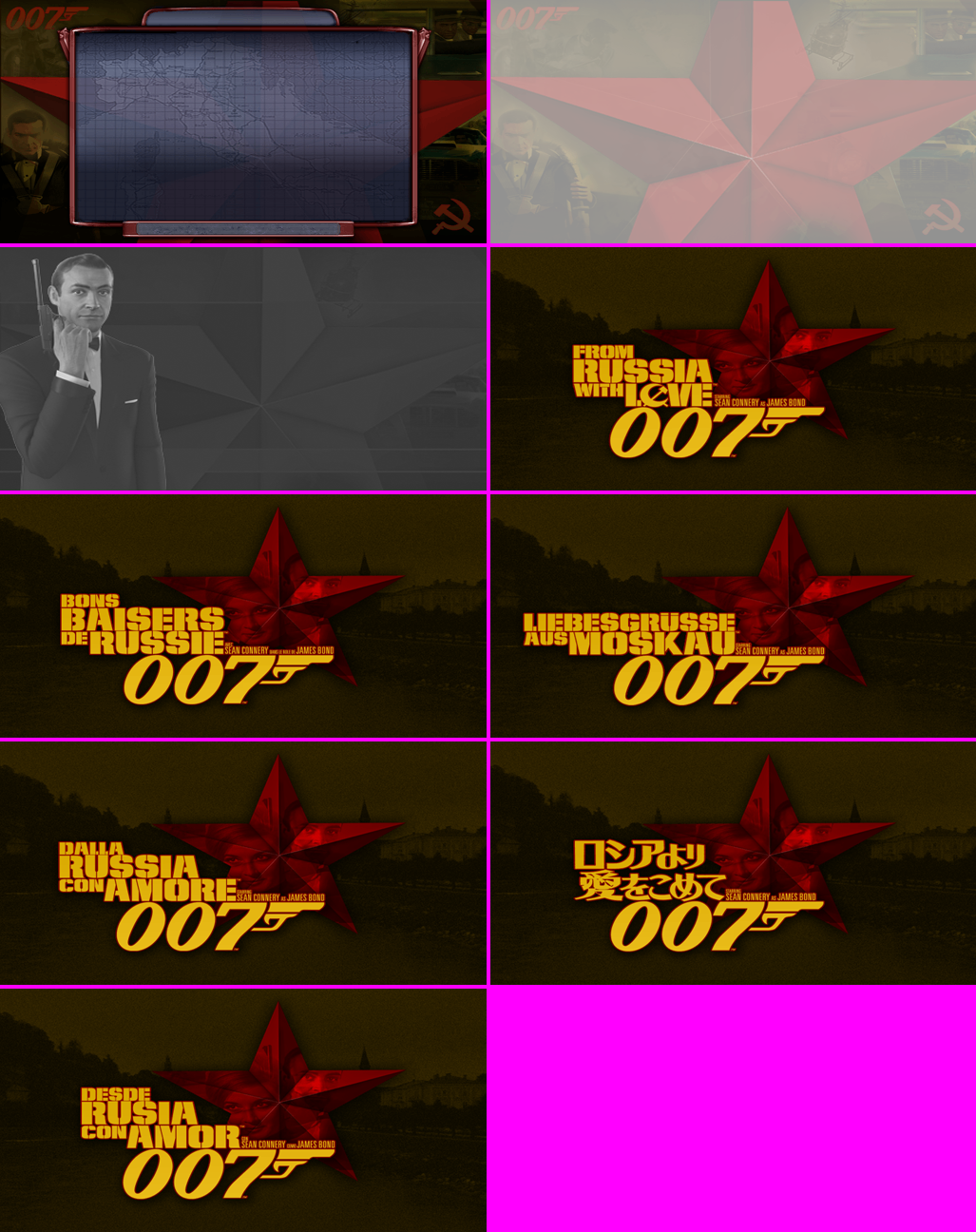James Bond 007: From Russia With Love - Title Screen