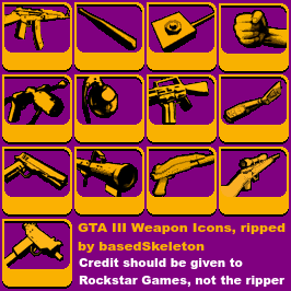 Weapon Icons