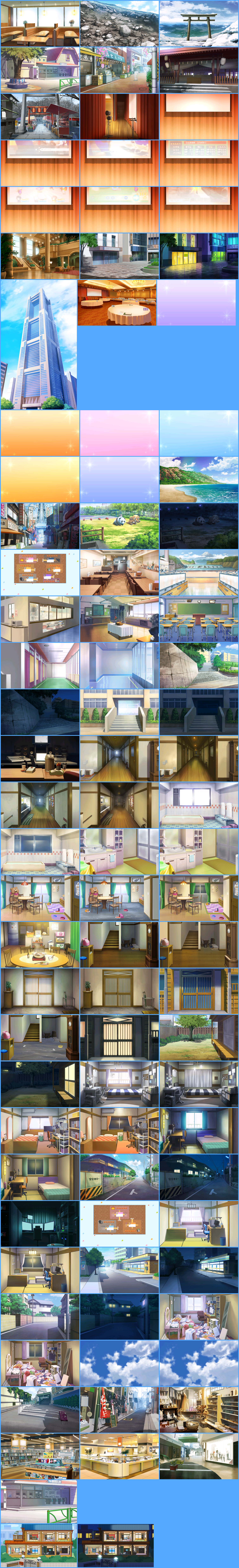 Sakurasou no Pet na Kanojo - Backgrounds