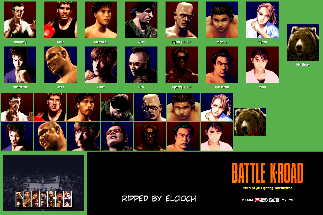 Battle K-Road - Character Icons