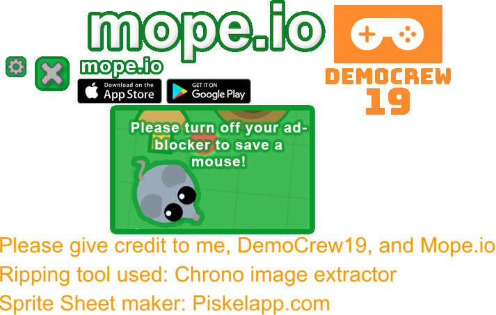 Mope.io - Icons