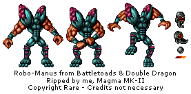 Battletoads & Double Dragon: The Ultimate Team - Robo-Manus