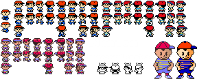 Ninten Sprite Sheet