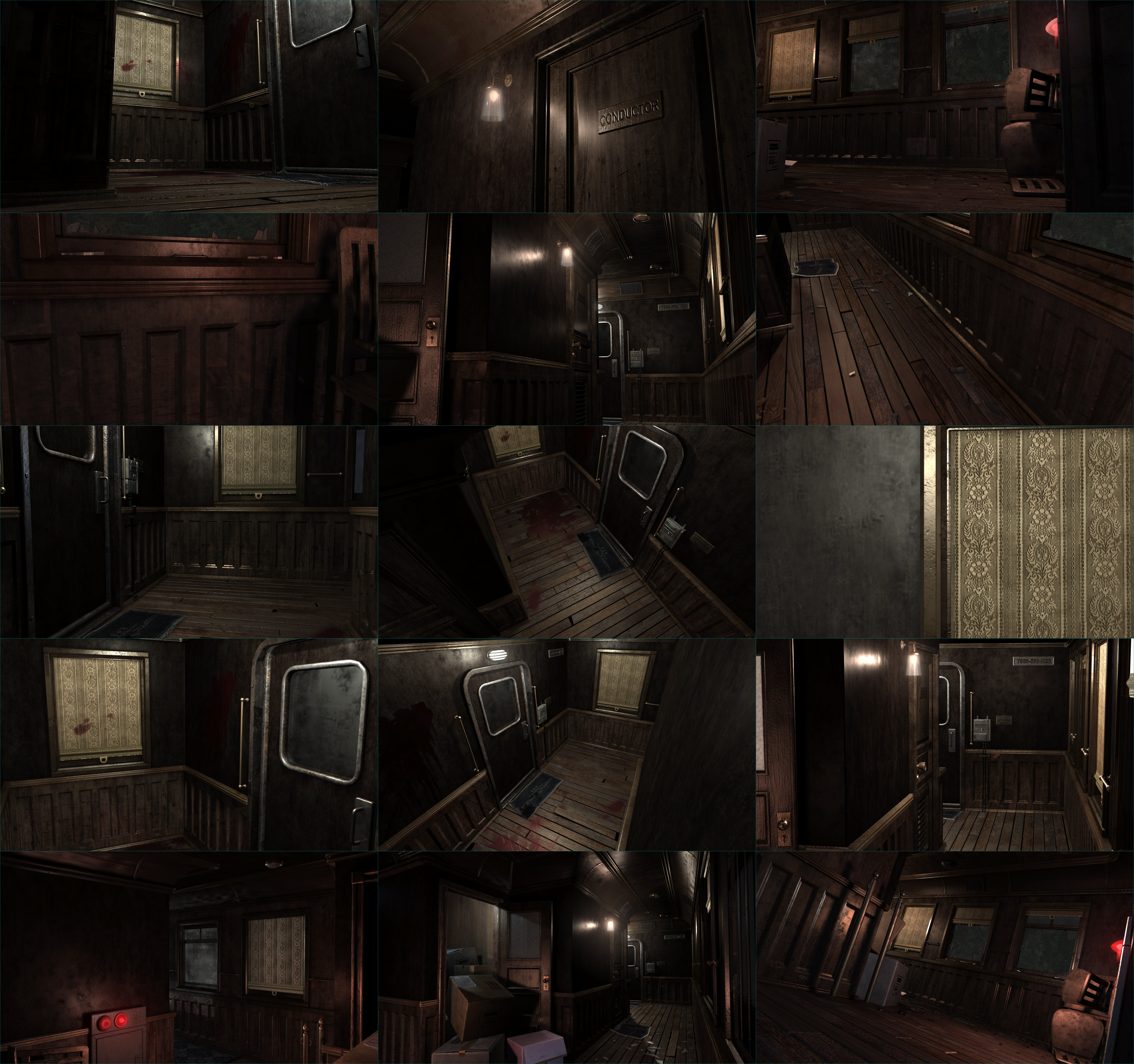 Resident Evil 0 - Wagon 2, Floor 2, & Corridor