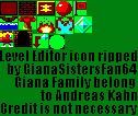 Giana Family - Level Editor Icons