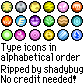 Pokémon Super Mystery Dungeon - Type Icons