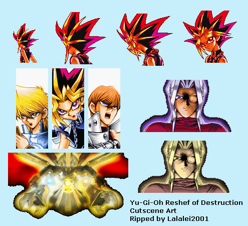 Yu-Gi-Oh!: Reshef of Destruction - Cutscene Art