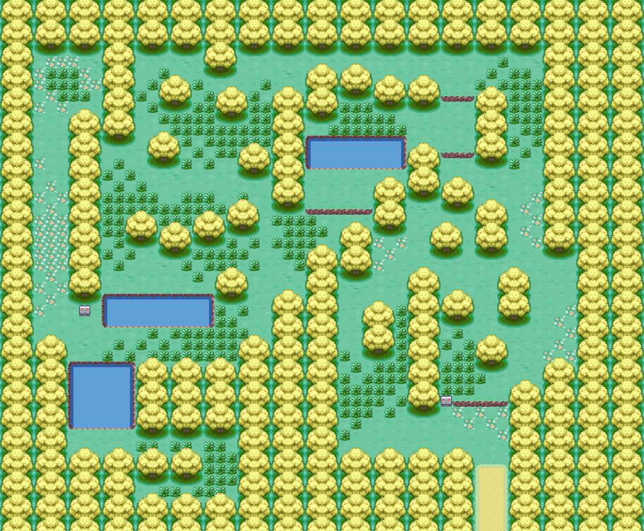 Pokémon FireRed / LeafGreen - Berry Forest
