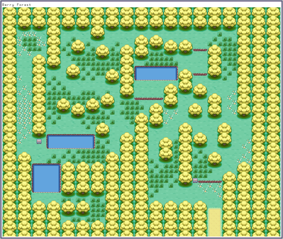 Pokémon FireRed / LeafGreen - Berry Forest