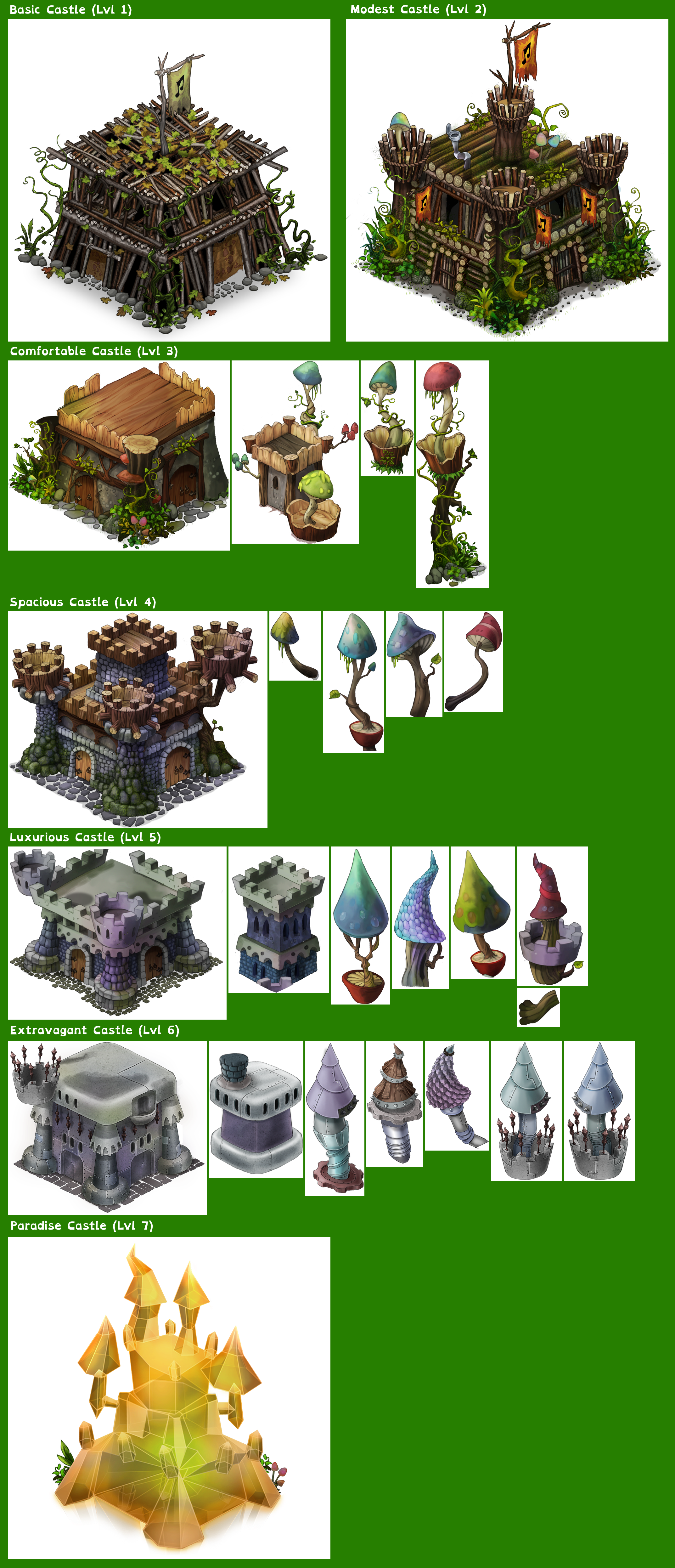 Castle (Levels 1-7)