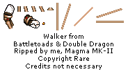 Battletoads & Double Dragon: The Ultimate Team - Walker