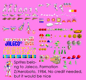 Formation Z / Aeroboto - General Sprites