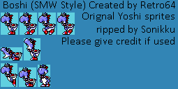 Super Mario RPG Customs - Boshi (Super Mario World-Style)