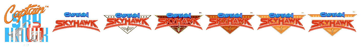 Captain Skyhawk - Title & Logo