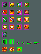 Bomberman Max 2: Blue Advance / Red Advance - Items