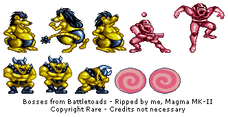 Battletoads - Bosses