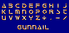 Gunnail - Font