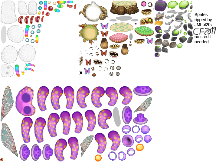 The Spriters Resource Full Sheet View My Singing Monsters Epic
