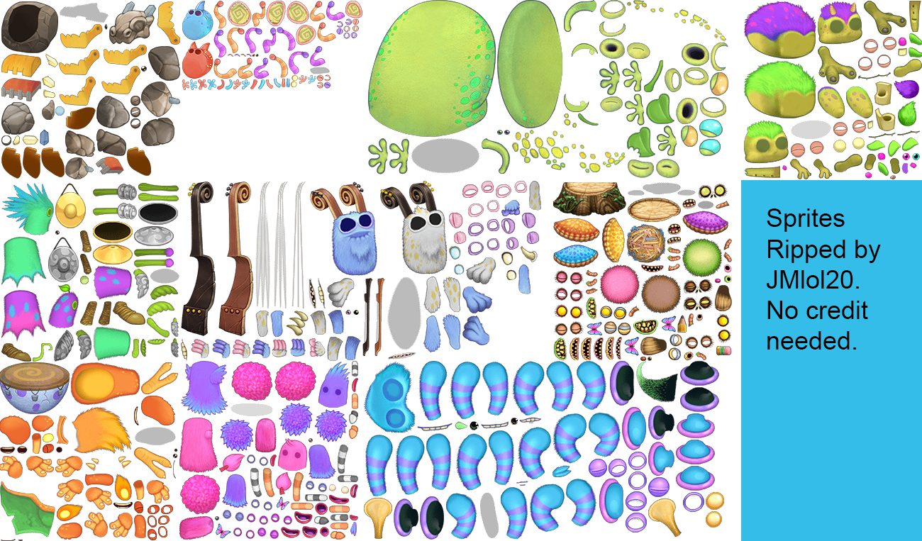 Mobile My Singing Monsters Triple Elementals The Spriters Resource