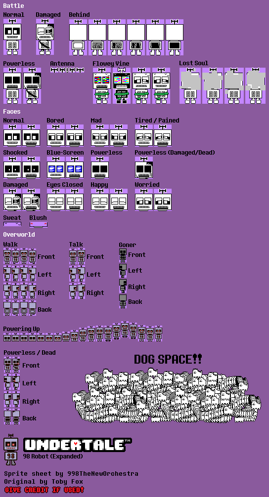 Undertale Customs - 98 Robot (Expanded)