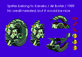 Air Buster: Trouble Specialty Unit - Shell Frame / Cave Dweller