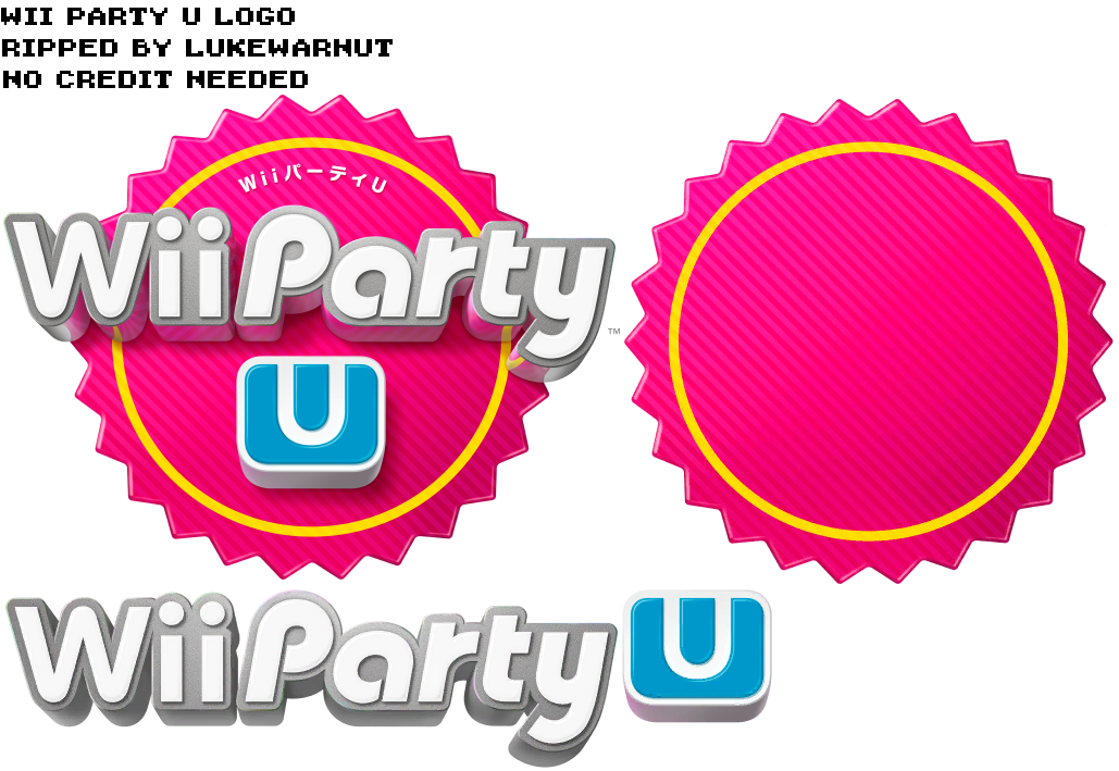 Wii Party U - Title Screen Logo