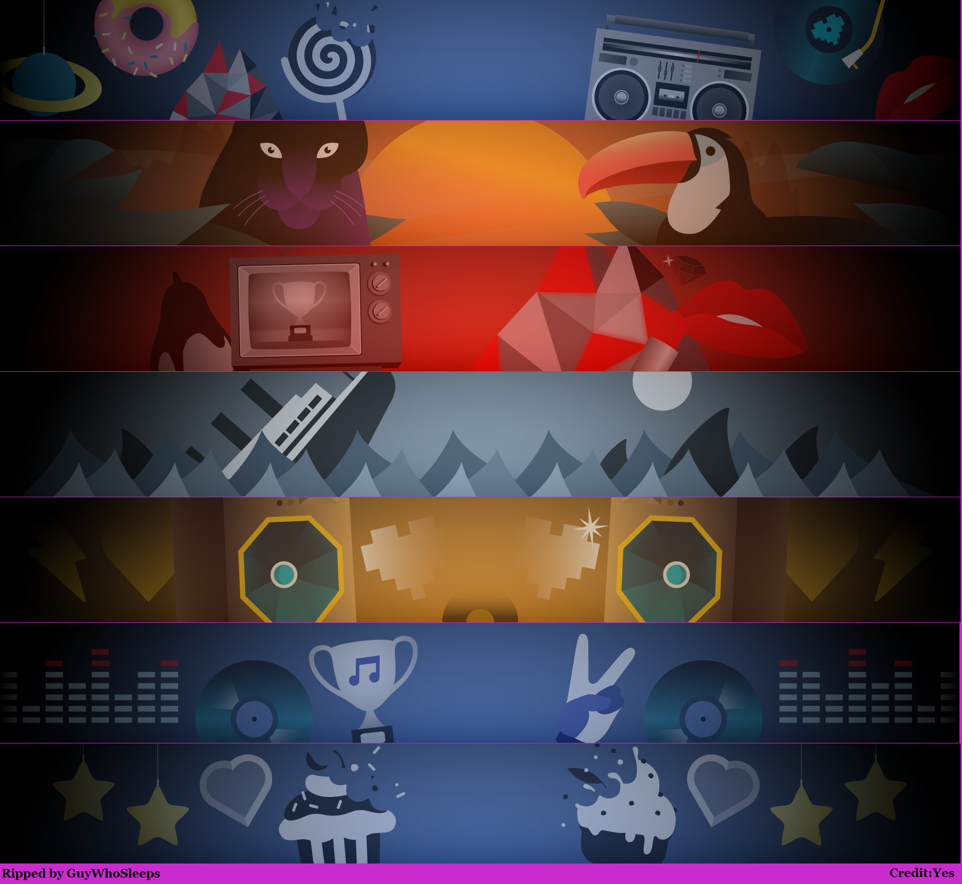 Incredibox - Website Headers