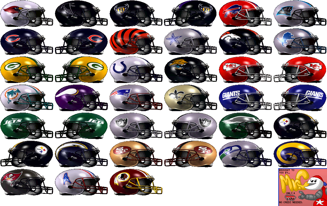 Football Helmets