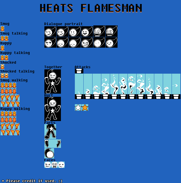 Undertale Customs - Heats Flamesman