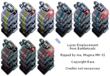 Battletoads - Laser Emplacement