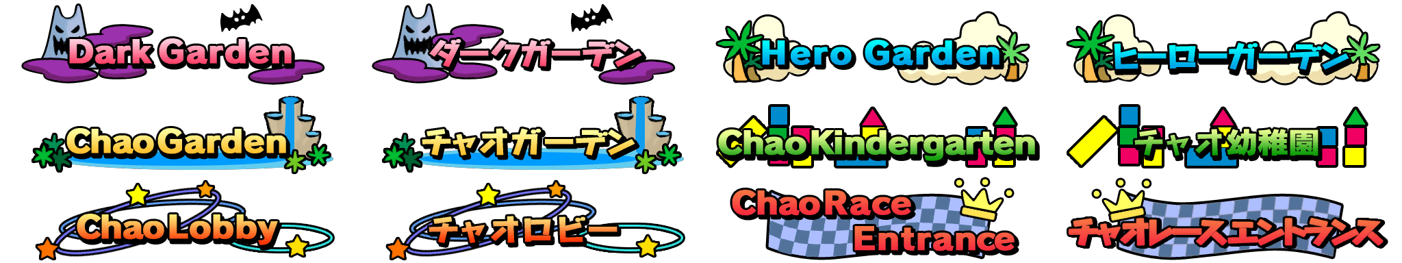 Chao Area Titles