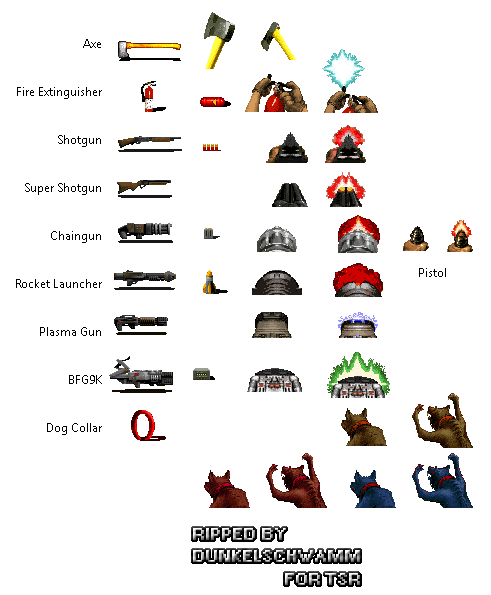 DOOM RPG - Weapons