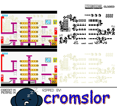 Game & Watch Gallery 4 / Game & Watch Gallery Advance - Mario Bros. (Classic)