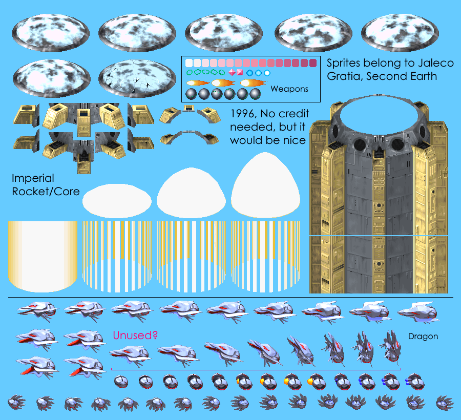 Gratia: Second Earth - Imperial Military Rocket