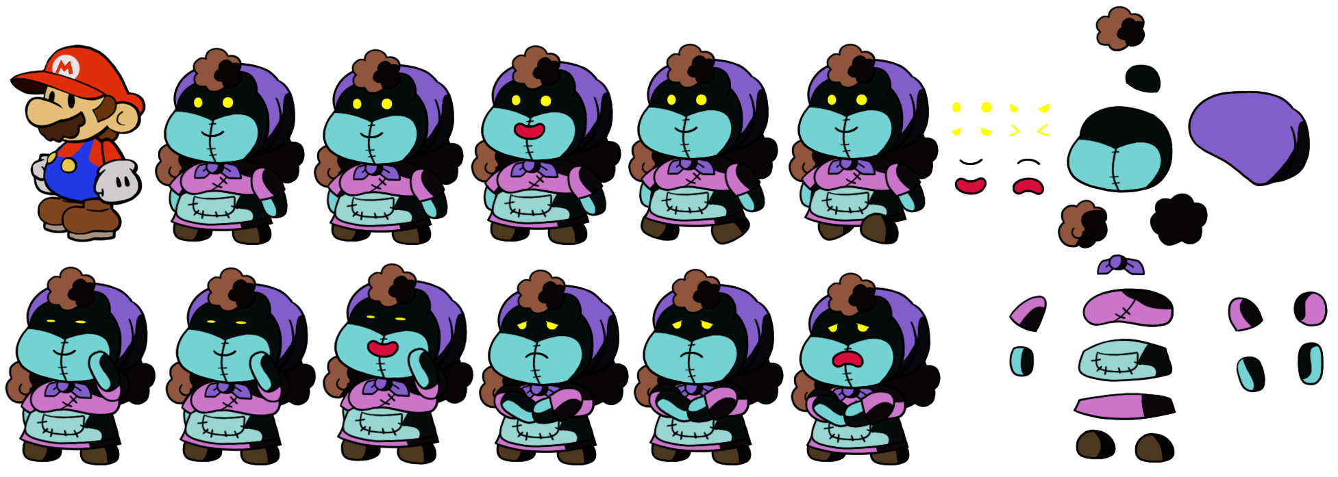 Eve (Paper Mario-Style)