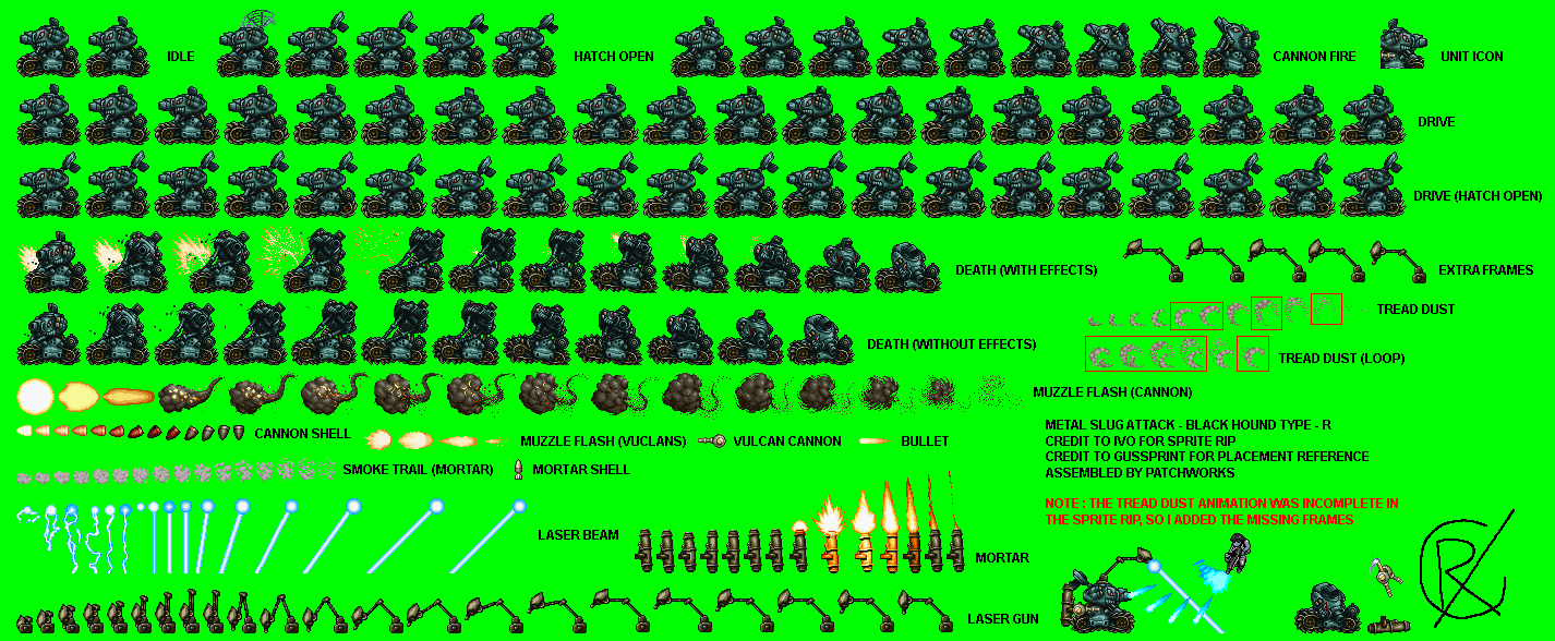 Metal Slug Attack - Black Hound Type-R