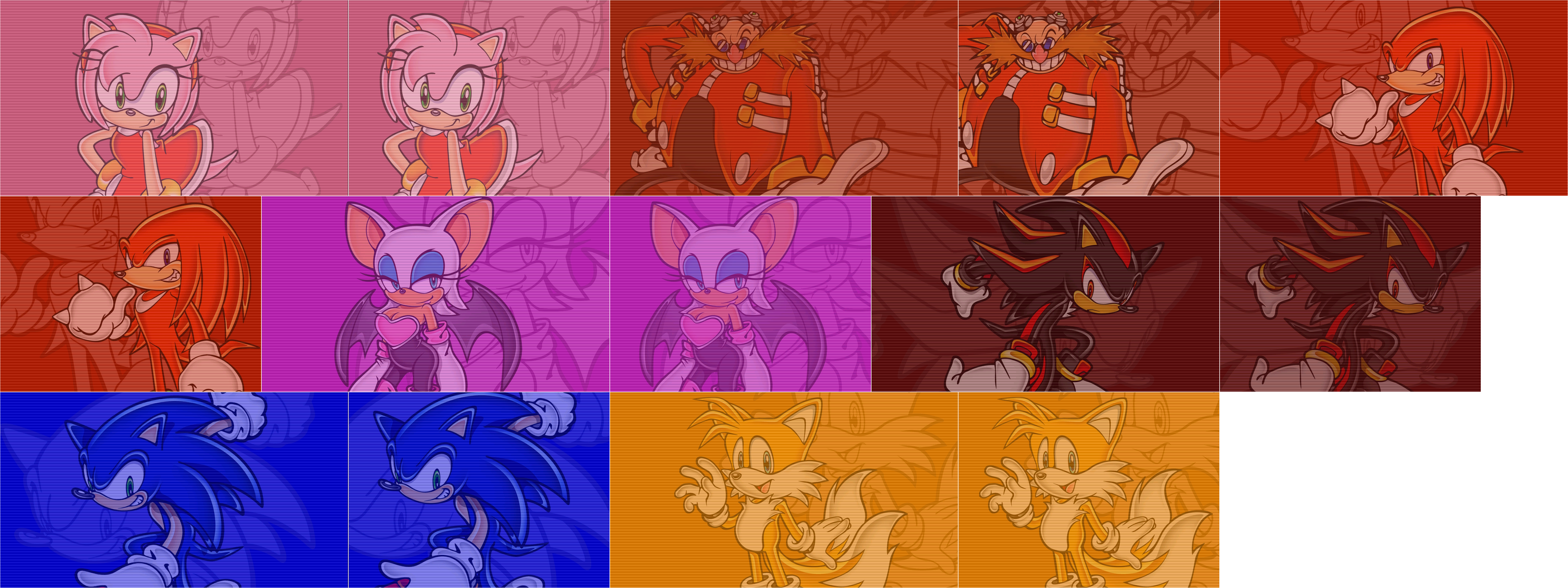 Sonic Adventure 2: Battle - Story Backgrounds