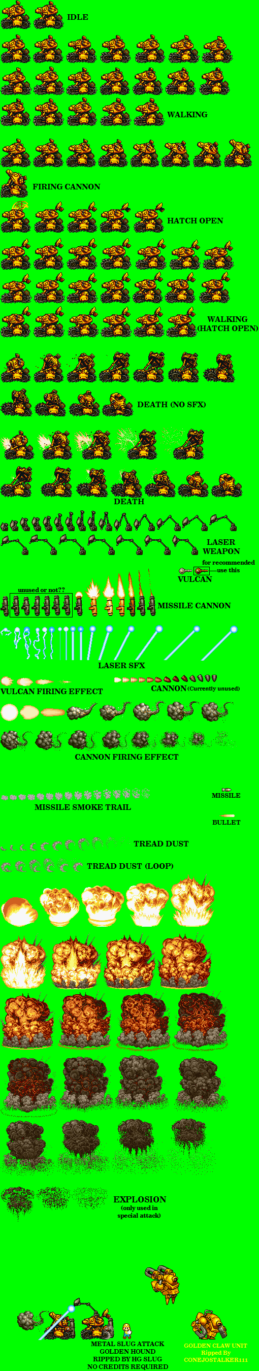 Metal Slug Attack - Golden Hound