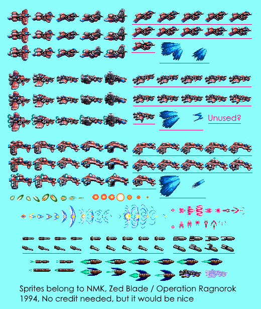 Zed Blade / Operation Ragnarok - Player Aircraft