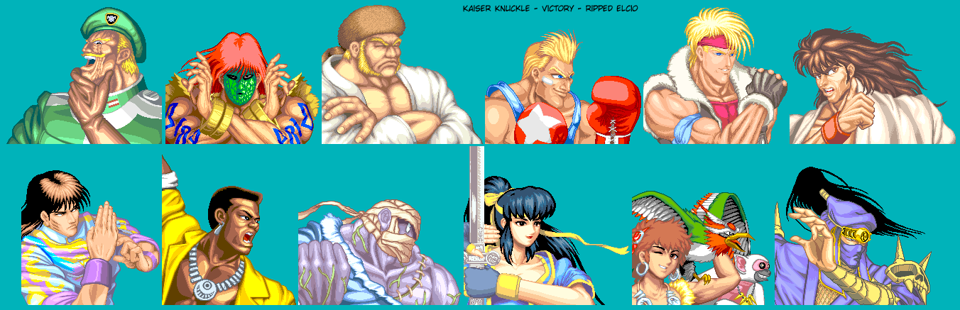 Kaiser Knuckle - Result Portraits